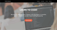 Desktop Screenshot of codeshaala.com