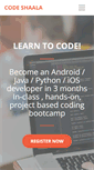 Mobile Screenshot of codeshaala.com